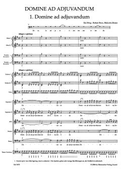 Vespro della Beata Vergine von Giovanni Battista Pergolesi 