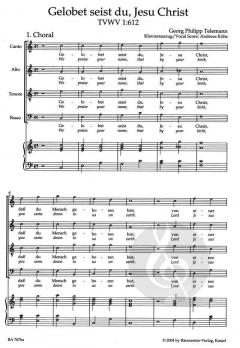 Gelobet seist du, Jesu Christ (Georg Philipp Telemann) 
