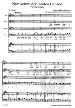 Nun komm der Heiden Heiland (Georg Philipp Telemann) 