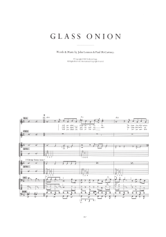 Glass Onion von The Beatles (Download) 