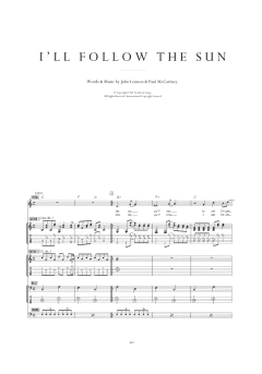 I'll Follow The Sun von The Beatles (Download) 