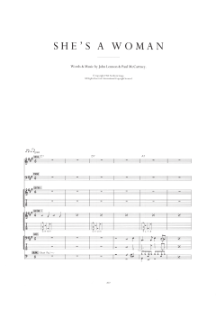 She's A Woman von The Beatles (Download) 