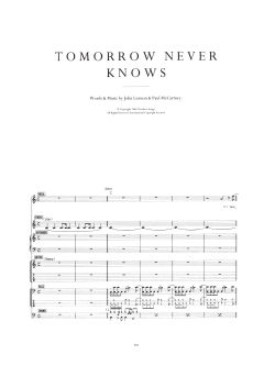 Tomorrow Never Knows von The Beatles (Download) 