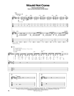 Would Not Come von Alanis Morissette (Download) 