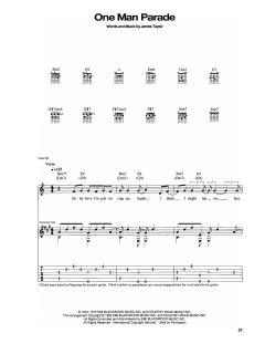 One Man Parade von James Taylor (Download) 
