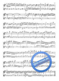 6 Duette op. 2 Heft 1 von Johann Joachim Quantz 