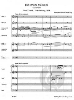 Die schöne Melusine von Felix Mendelssohn Bartholdy 