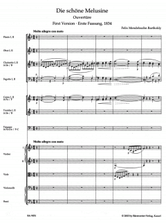 Die schöne Melusine von Felix Mendelssohn Bartholdy 