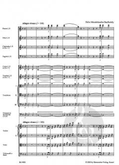 Ouvertüre in C-Dur op. 101 (Trompeten-Ouvertüre) von Felix Mendelssohn Bartholdy 