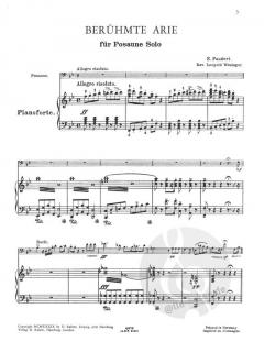 Berühmte Arie von Ernst Paudert 