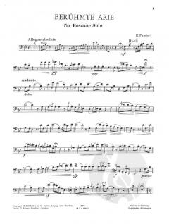 Berühmte Arie von Ernst Paudert 