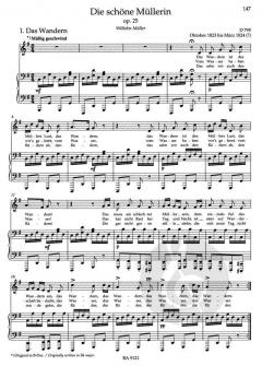 Lieder Band 1 von Franz Schubert 