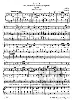 Lieder Band 2 von Franz Schubert 