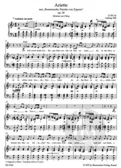 Lieder Band 2 von Franz Schubert 