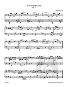 40 leichte Etüden op. 70 von Sebastian Lee für Violoncello mit Begleitung eines zweiten Violoncello (ad libitum) im Alle Noten Shop kaufen