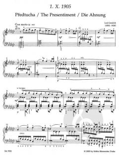 1. X. 1905 Sonata von Leo Eugen Janáček 