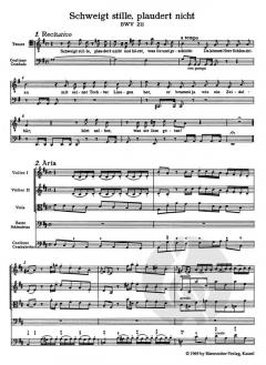 Schweigt stille, plaudert nicht (J.S. Bach) 
