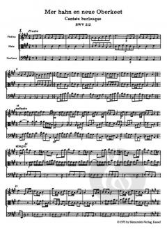 Mer han en neue Oberkeet von Johann Sebastian Bach 