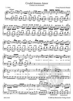 Crudel tiranno Amor von Georg Friedrich Händel 
