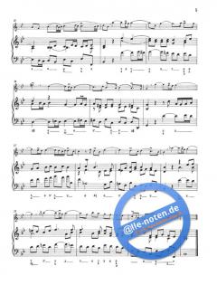 Concerto VI B-Dur von François Couperin 