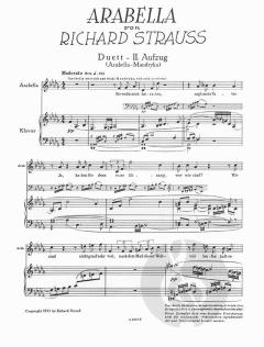 Sie woll'n mich heiraten, sagt mein Vater von Richard Strauss 