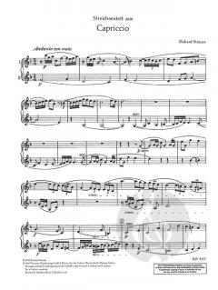 Capriccio op. 85 von Richard Strauss für Streichsextett (Vorspiel) im Alle Noten Shop kaufen (Stimmensatz)