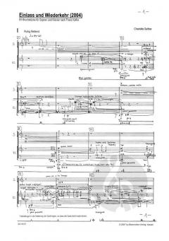 Einlass und Wiederkehr 2004 von Charlotte Seither 