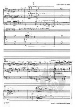 Four pieces for four players (Rudolf Kelterborn) 