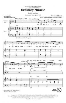 Ordinary Miracle (Sarah McLachlan) 