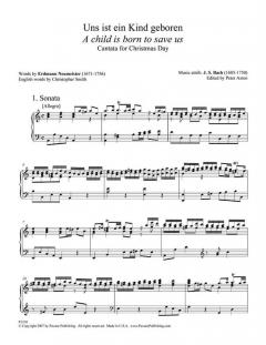 Uns ist ein Kind geboren (J.S. Bach) 
