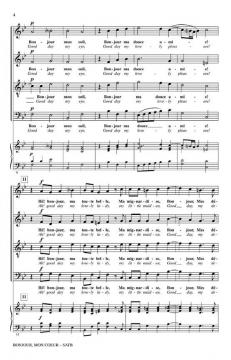 Bonjour, mon coeur (Good Day, Sweetheart) (Orlando di Lasso) 