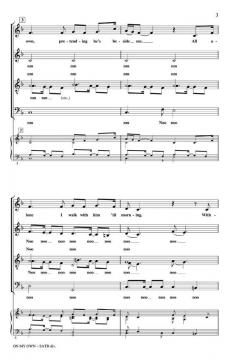 On My Own SATB divisi (Claude-Michel Schönberg) 