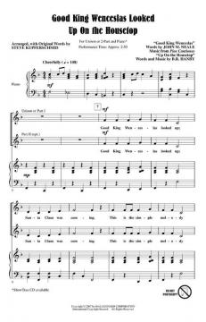 Good King Wenceslas Looked Up On The Housetop (Benjamin Russell Hanby) 