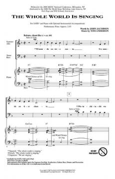 The Whole World Is Singing (Tom Anderson) 