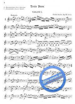 3 Duos Op. 25 von Charles Jean-Baptiste Dancla 