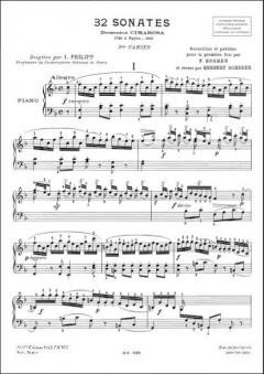 32 Sonates Band 3 von Domenico Cimarosa 
