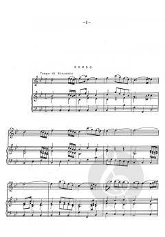 Sonata B flat-major von Johann Christian Bach 