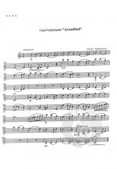 Oud-Nederlands 'Avondlied' von Johan Wagenaar 