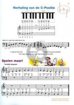 Alfred's Basic Piano Library Lesboek Niveau 1B von Deanna Walker-Tipps 