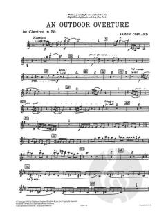 An Outdoor Overture von Aaron Copland 