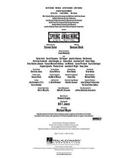 Spring Awakening (Vocal Selections) von Duncan Sheik 