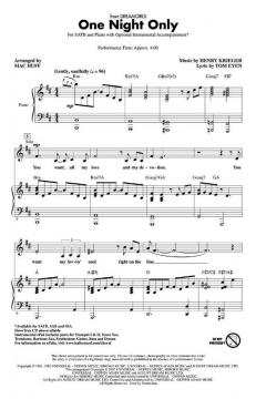 One Night Only von Henry Krieger 