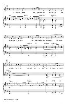 One Night Only von Henry Krieger 