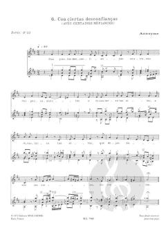 Chanson profanes espagnoles Vol. 1 von Emilio Pujol 