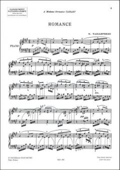 Romance von Germaine Tailleferre 