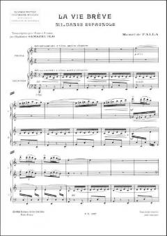 La vie brève von Manuel de Falla 