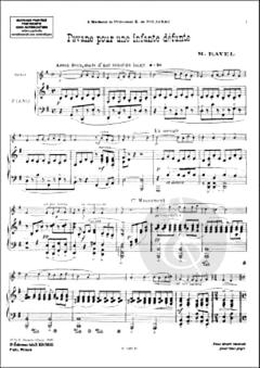 Pavane pour une infante défunte von Maurice Ravel für Viola und Klavier im Alle Noten Shop kaufen