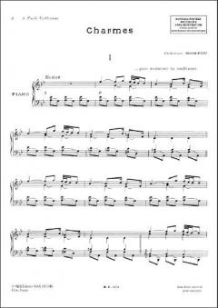 Charmes von Federico Mompou 