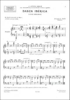 Danza Ibérica von Joaquin Nin-Culmell 