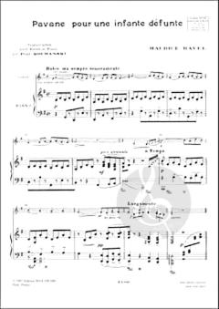 Pavane pour une infante défunte von Maurice Ravel 